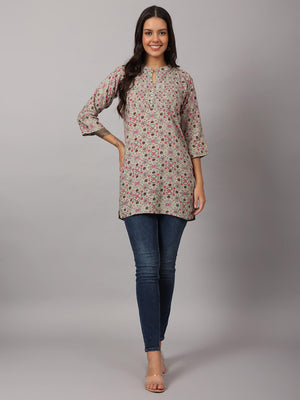 Printed Cotton Ethnic Tunic